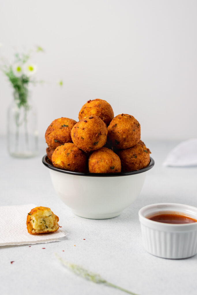 Potato Goat's Cheese Balls