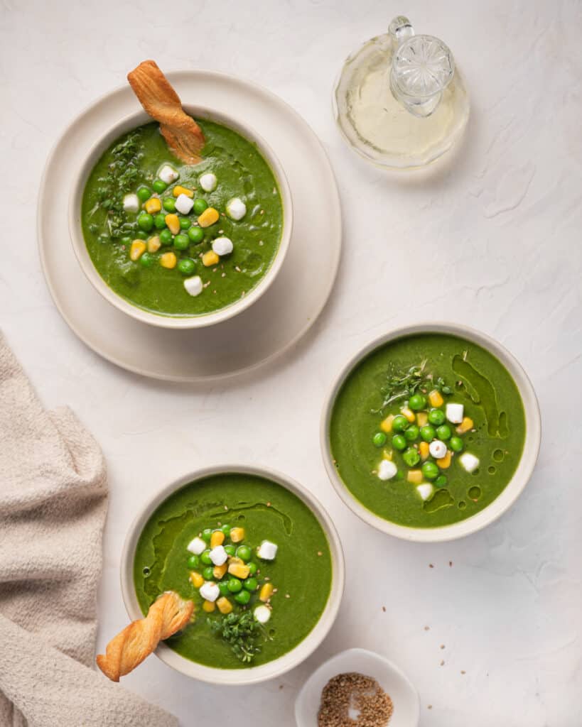 Spinach Pea Soup