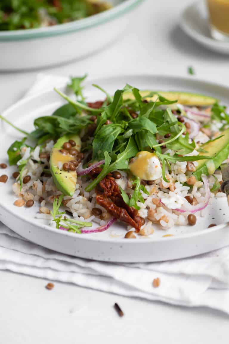 Lentil Wild Rice Salad