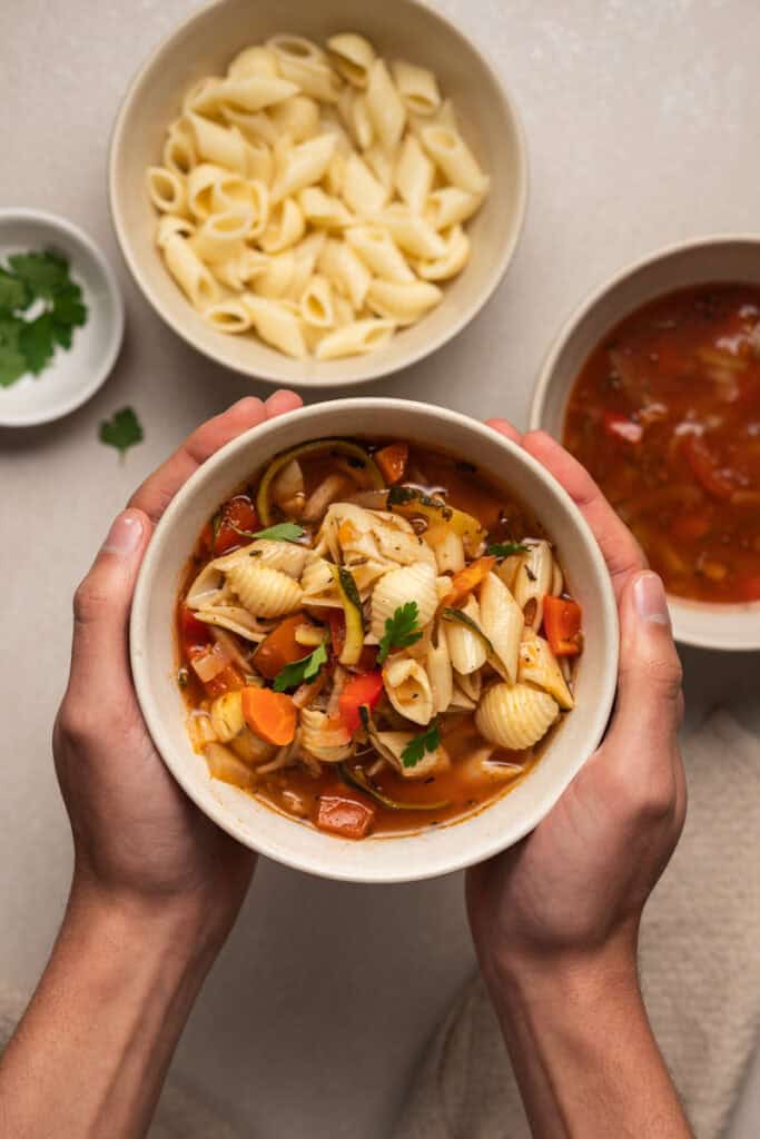 Vegetable Minestrone Soup