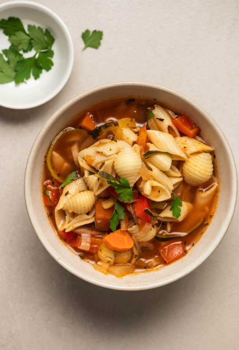 Vegetable Minestrone Soup